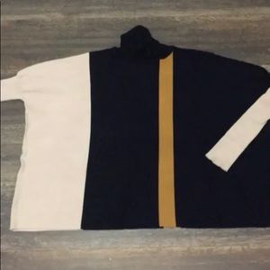Fornarina cape style turtleneck sweater